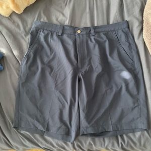 Arnold Palmer Mens Golf Shorts Size 36 Navy 100% Polyester